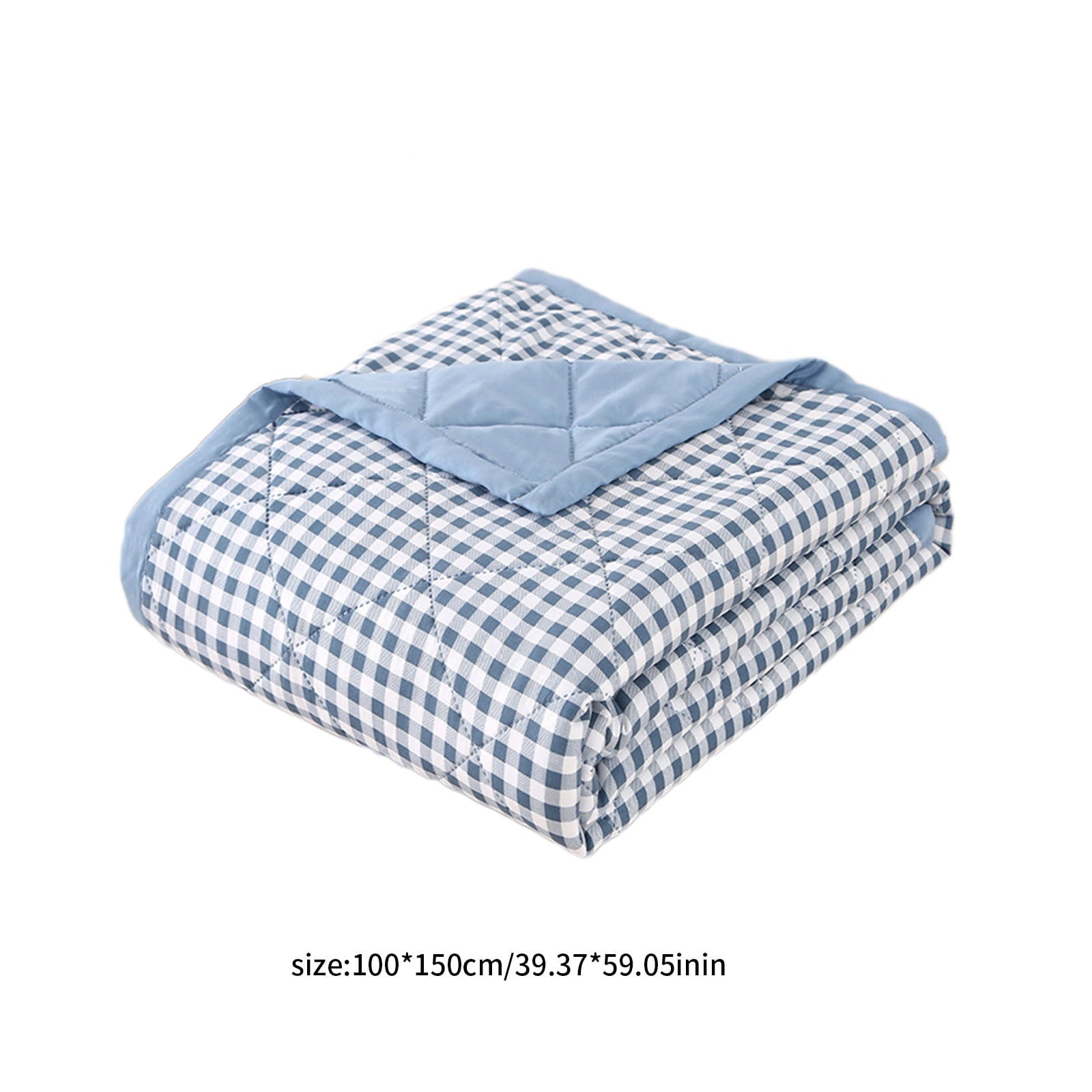 Summercome Cooling Quilt, Thin Quilts Summer Lightweight Comforter, Full Washed Cotton, Machine Washable, Soft Comfy Breathable Sleep Blanket for Hot Sleeper, Ultra-Cool Lightweight (Blue, Queen) Queen Red