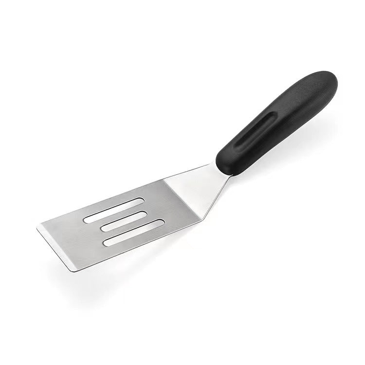 1 pc Teppanyaki steak spatula, Japanese cuisine small spatula, cooking tool (silver)