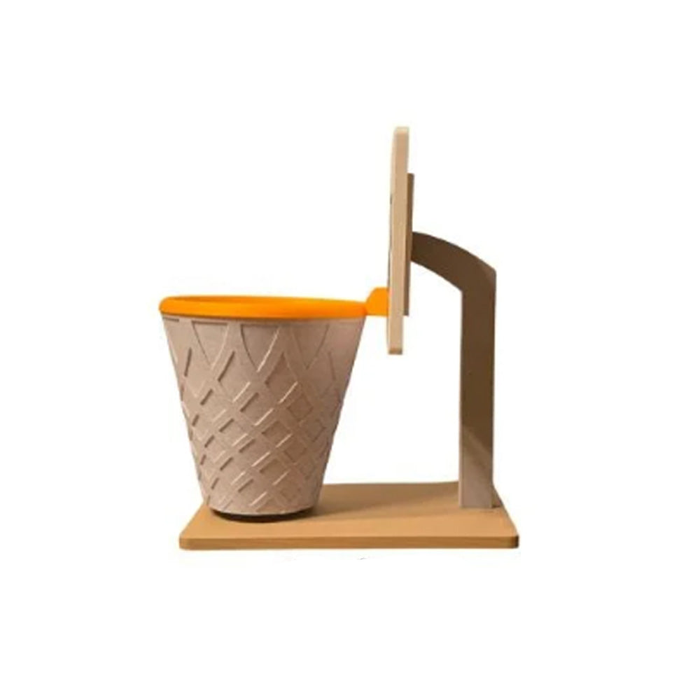 Large Basketball Net Pencil Holder with Backboard