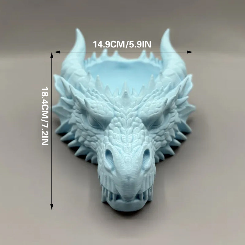 3D printed faucet-shaped storage tray, desktop and entryway organizer, suitable for desks, bedside tables, and entryways. Black.