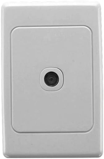 1 Gang Tv Coax 75 Ohm F Type Socket