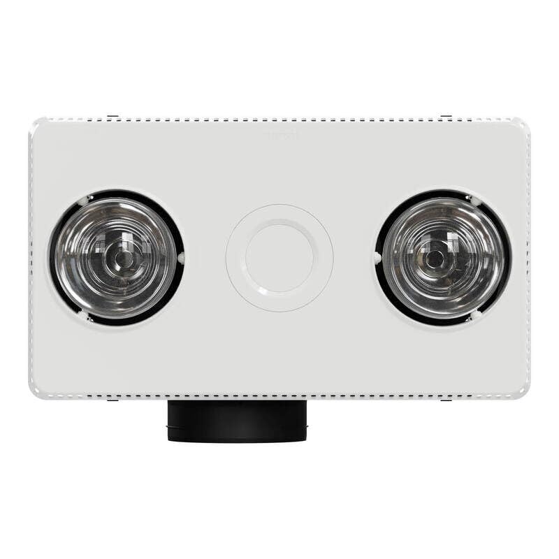 Airflow Ensuite 3 In 1 Bathroom Heater Ducted White