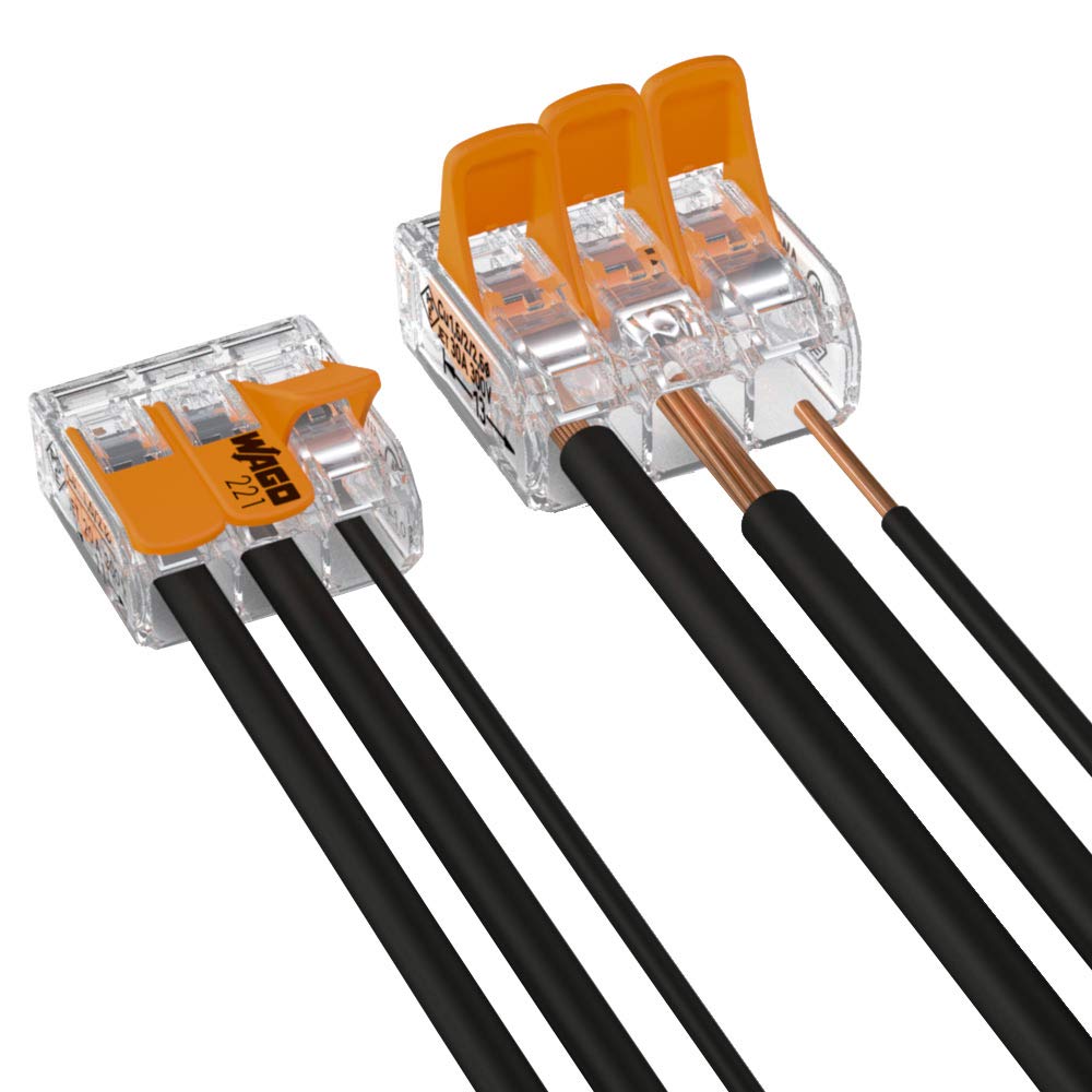 **Official & Genuine** WAGO 887-957 L-BOXX® Mini - 4mm² & 6mm² 221 Series Connectors in Sortimo Carry Case (75) 221-412, (50) 221-413, (25) 221-415, (40) 221-612, (30) 221-613, (15) 221-415, (1) 221-500