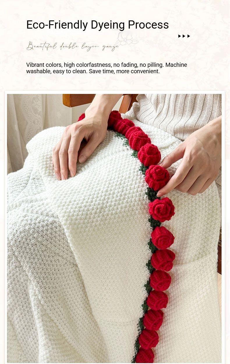 13 Sunflowers and 13 Daisies Blanket Approximately 120CM