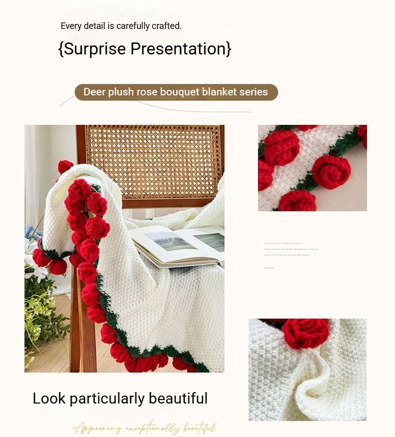 13 Sunflowers and 13 Daisies Blanket Approximately 120CM