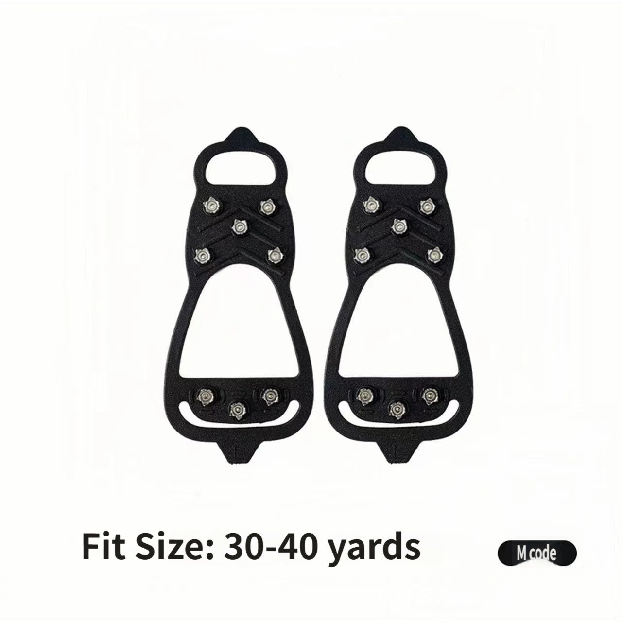 8-toothed crampon anti-slip shoe covers-Size30to40