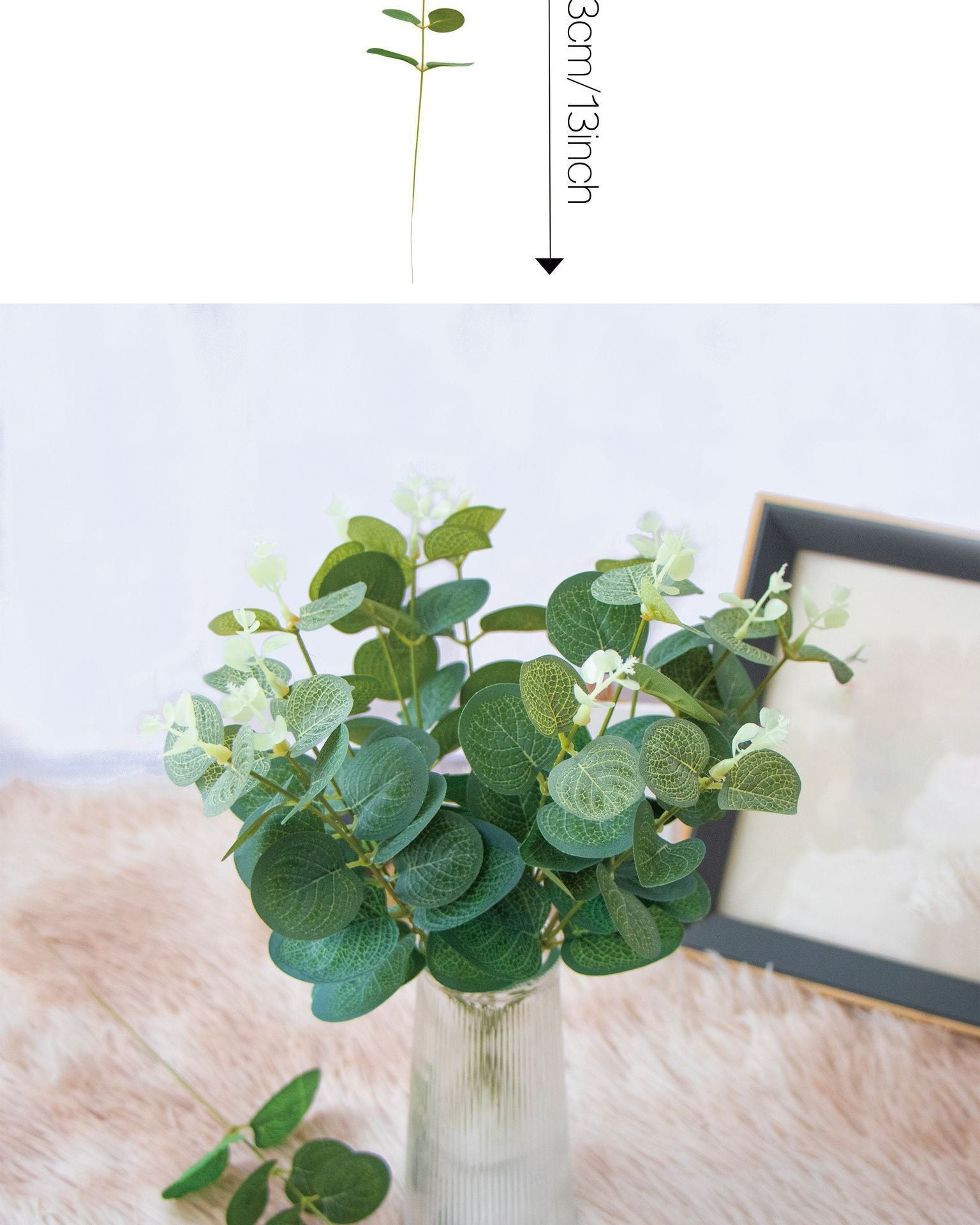 Artificial Eucalyptus Stem 33cm