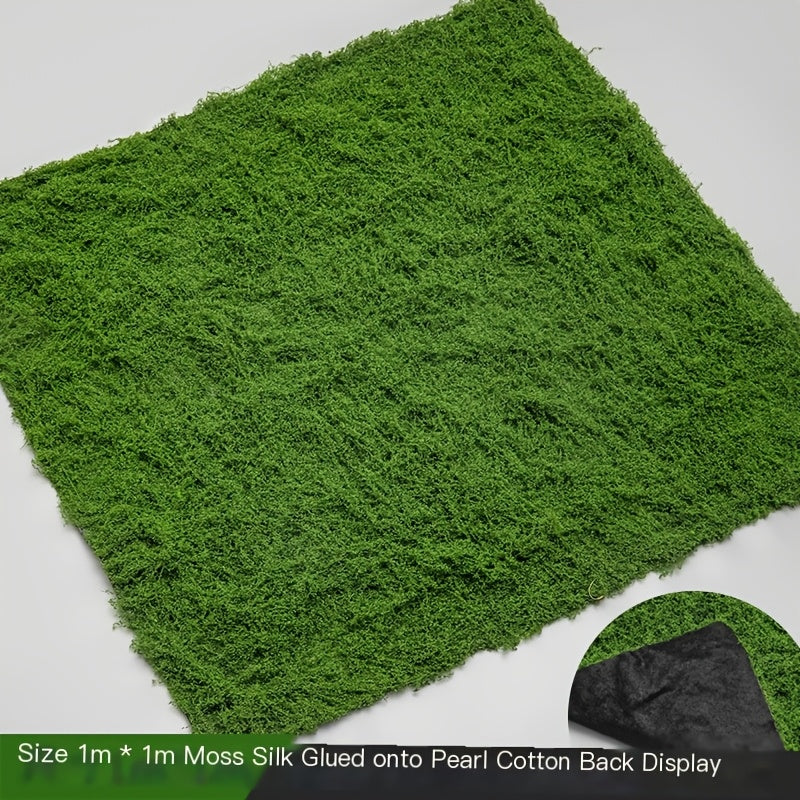 diy artificial moss lawn-Dark Green Filamentous Moss 50g