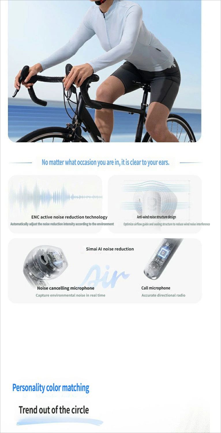 Baseus BS1 Bluetooth headset-Blue