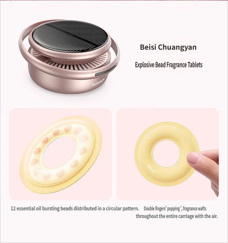 Baseus Car Aromatherapy-Pink