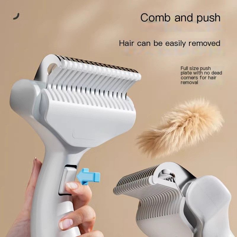 Cat hair comb-Yellow