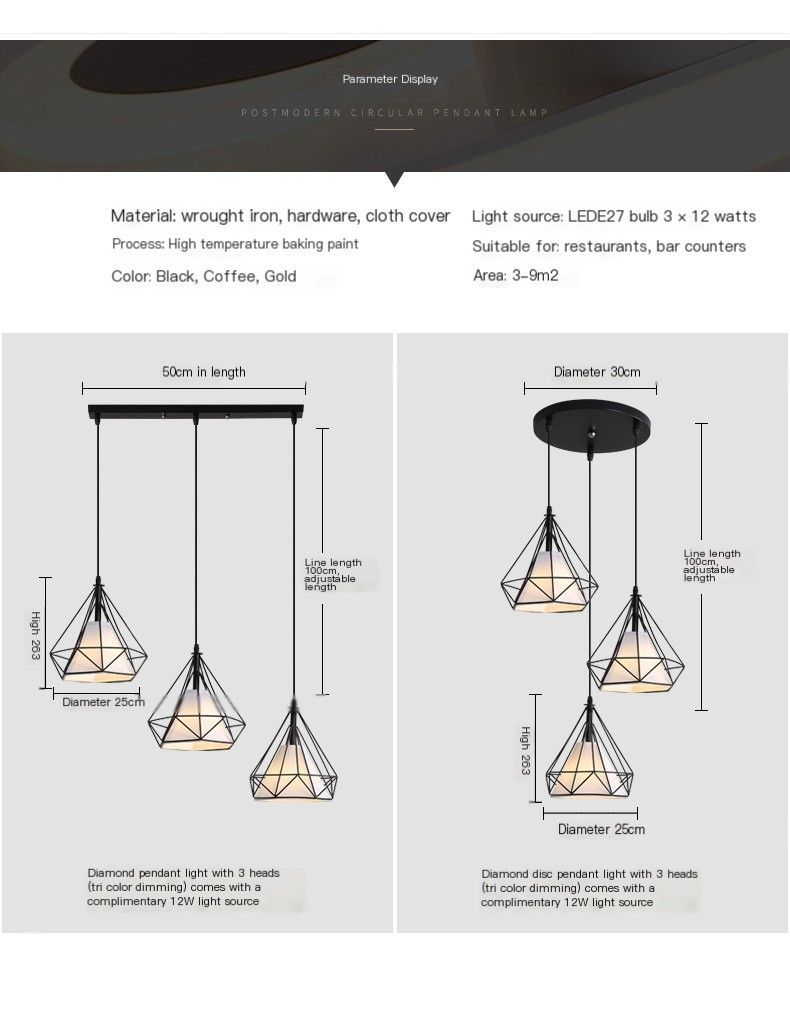 WhiteRound-3Heads-12WWarmLight