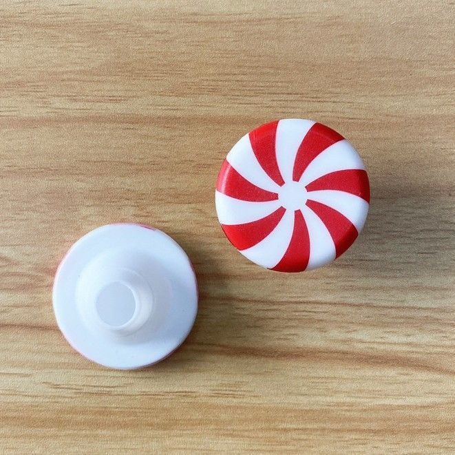 Christmas decorations-Candy door handle 14cm pair