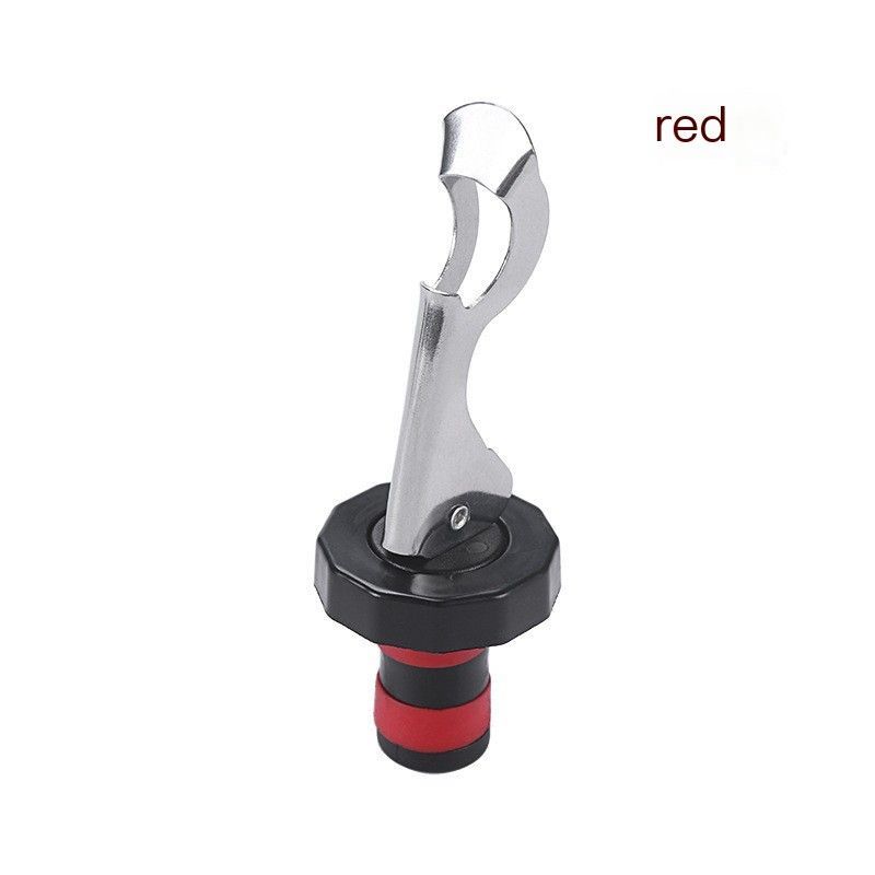 StainlessSteelWineOpenerandCorkscrew-Redandblack
