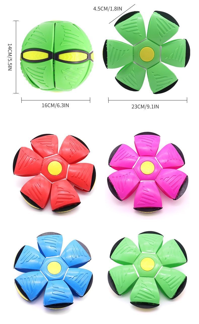 Frisbee Deformation Ball - magenta + 3 Light Version×5