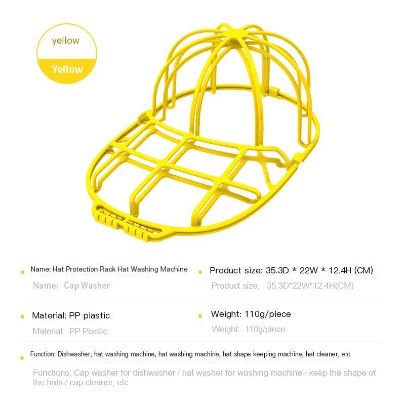 Hat protection frame-Yellow