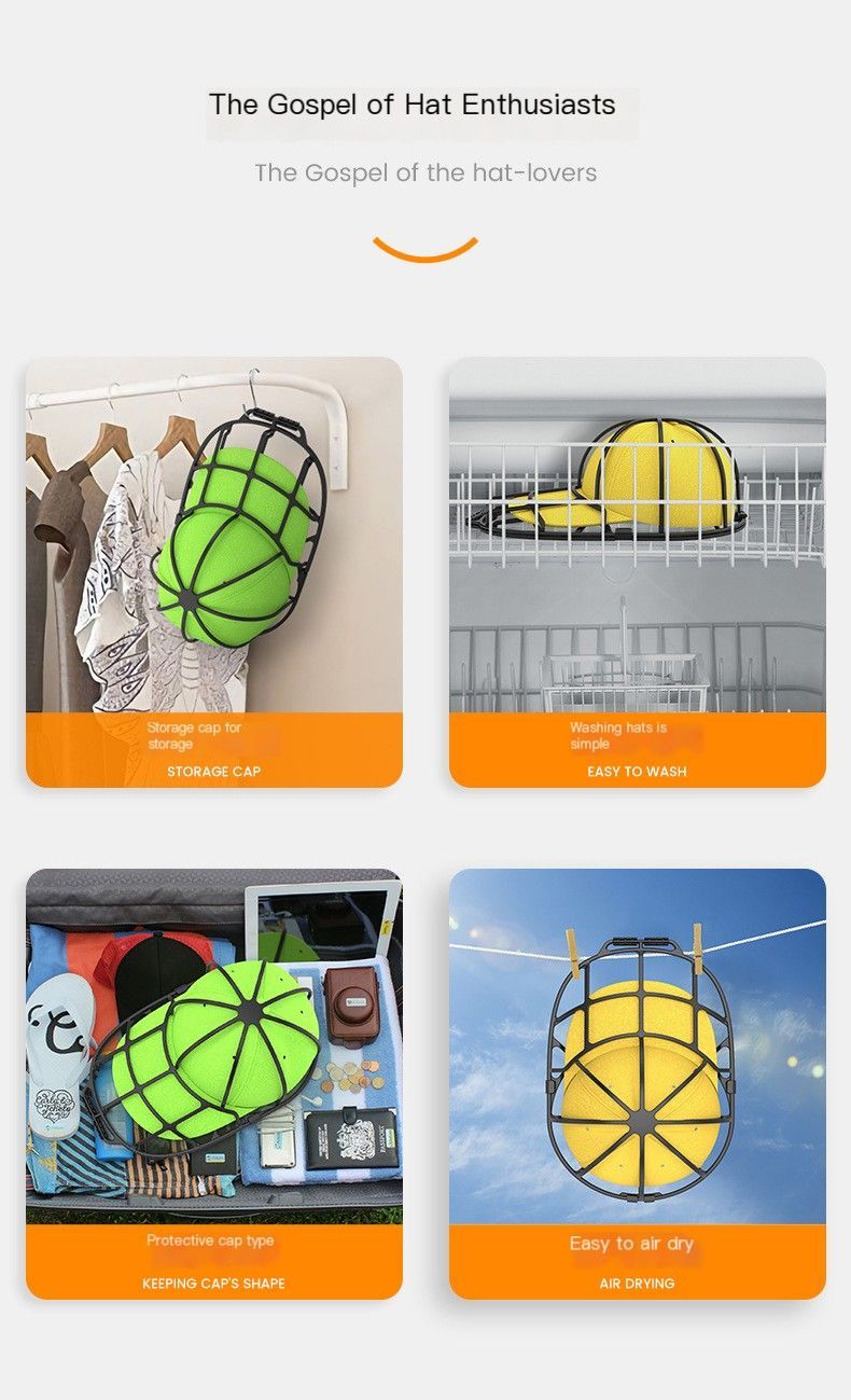 Hat protection frame-Yellow