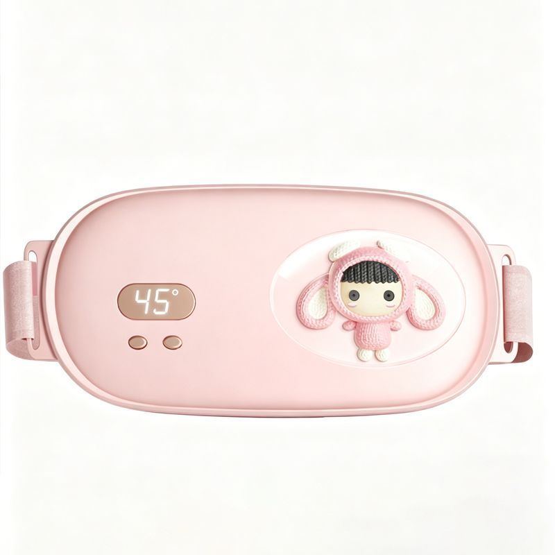 Heated Period Relief Waist Belt Pink Cute Baby