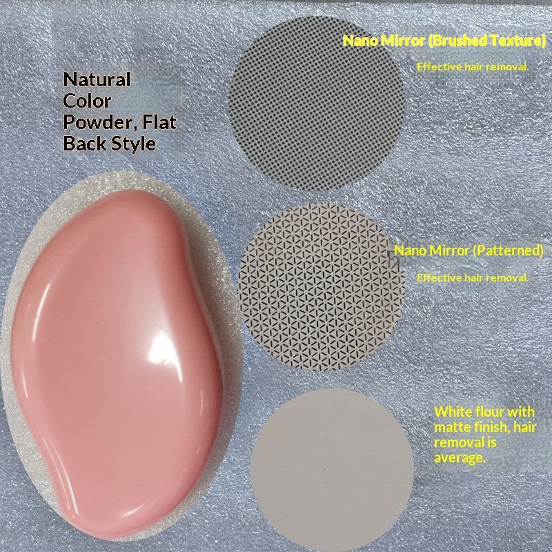 NaturalColor-Pink-BrushedNanoGlass(BlackSurface)