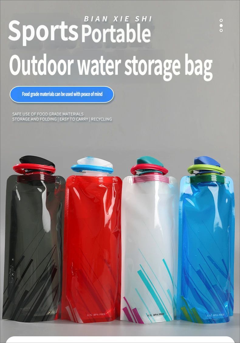 Portable Water Bottle - Red
