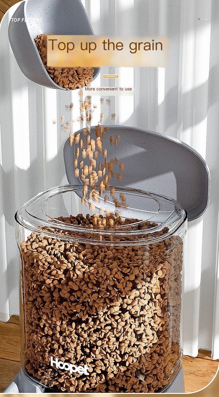 Pet automatic feeder-Blue Water Dispenser