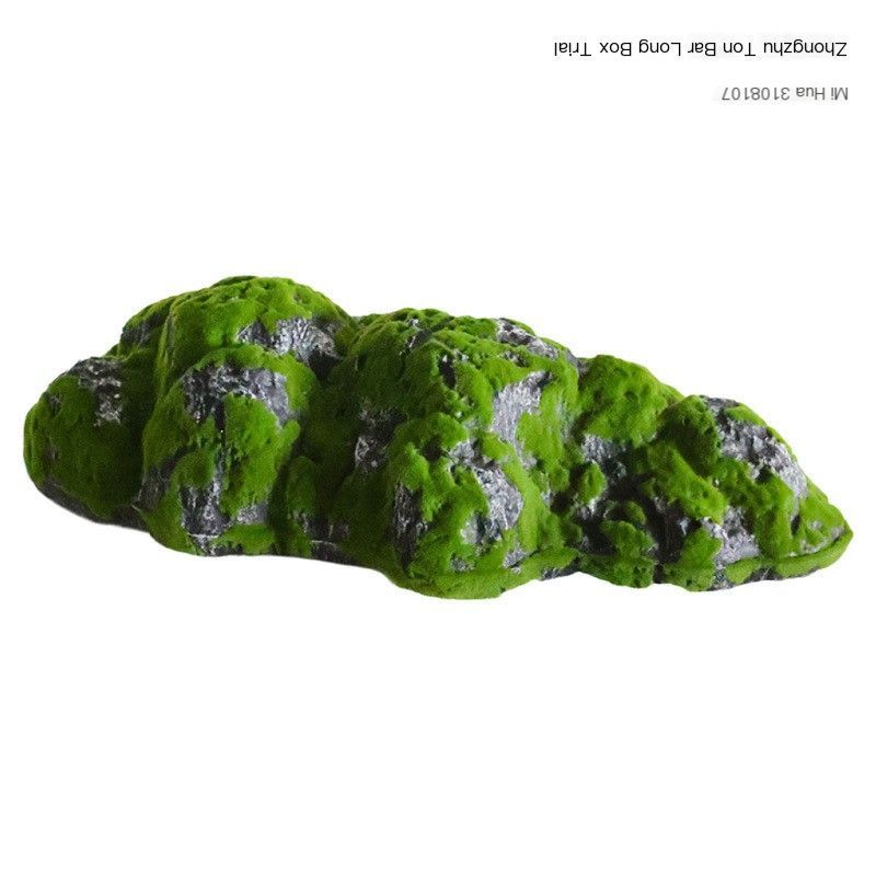 ArtificialRedSilkLargeRoundMossRockery