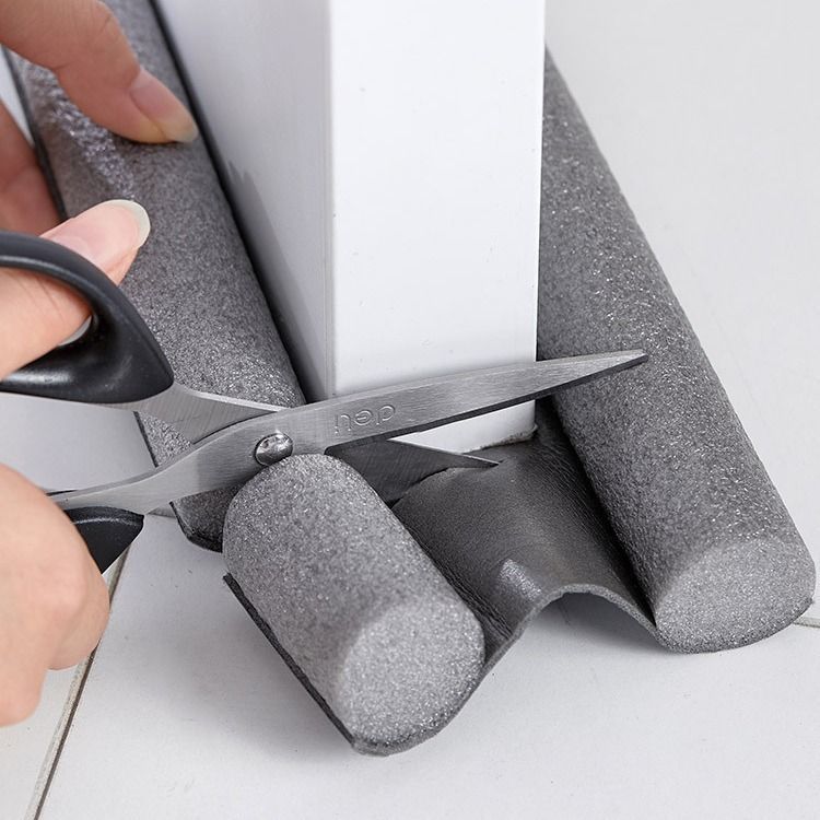 Door gap and bottom sealing strip-Brown