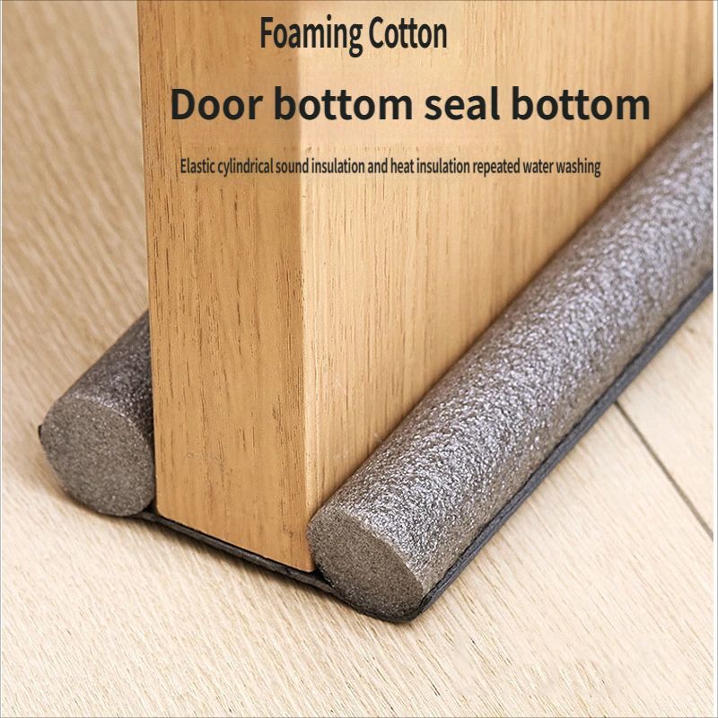 Door gap and bottom sealing strip-White