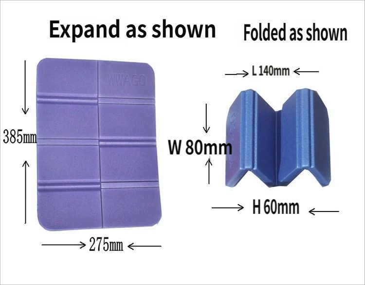 Folding picnic mat-Green