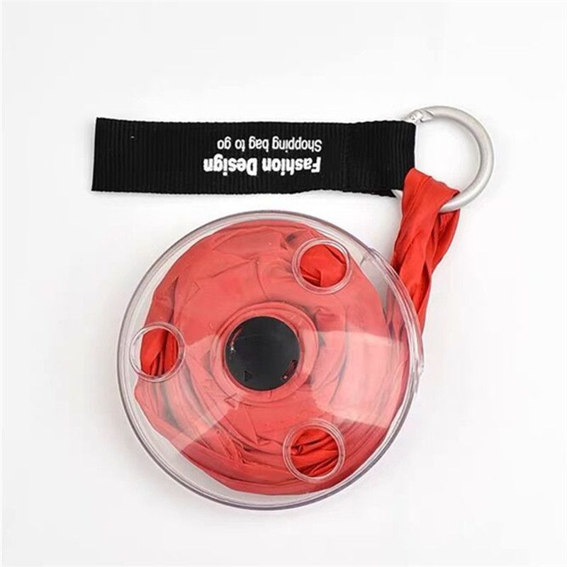 Portable folding shopping bag-Orange