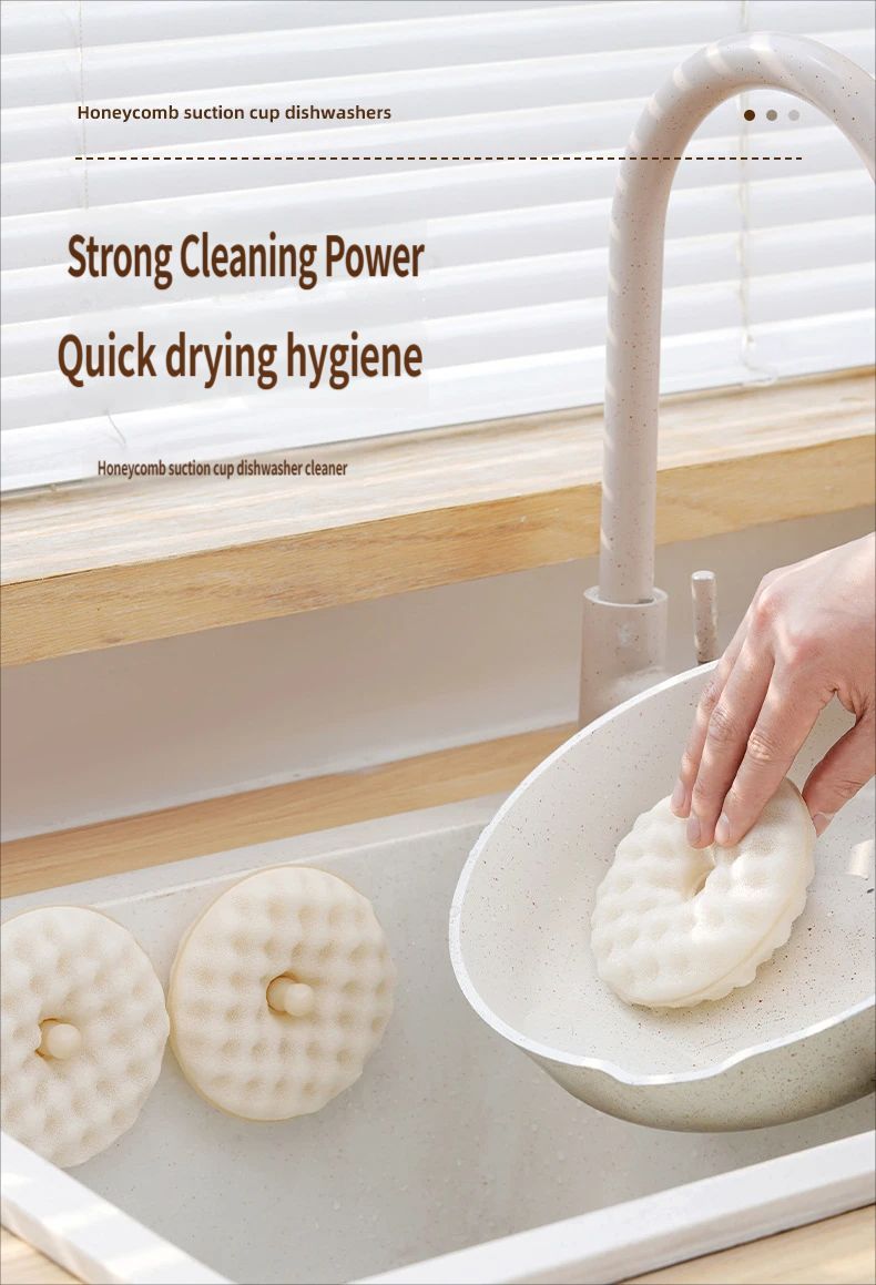 SpongeDishCloth-White
