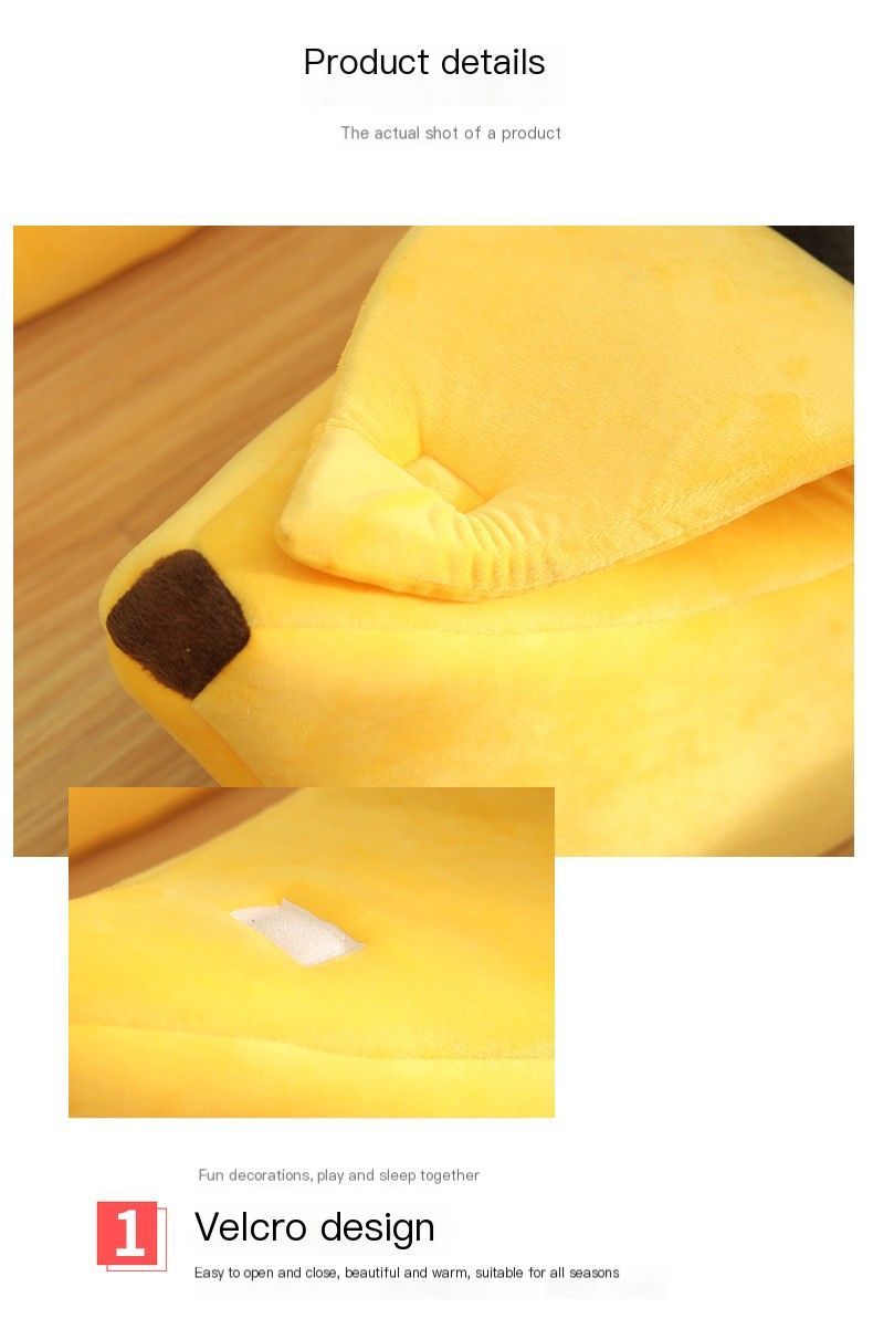 PetBedYellow-Blanket-SmallSize42*15*12cm