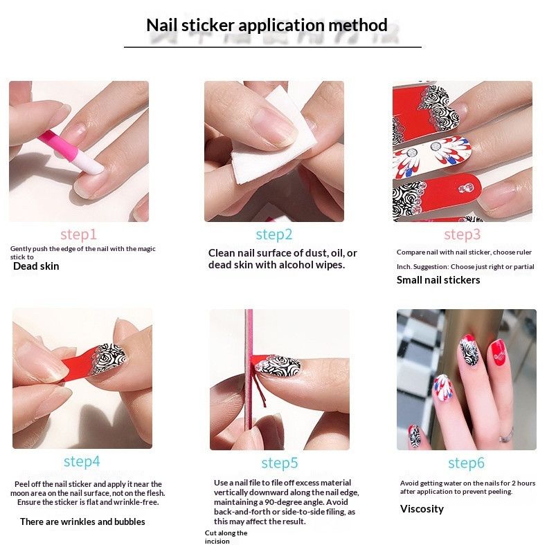 NailPolishFilmNailStickersZE-0870