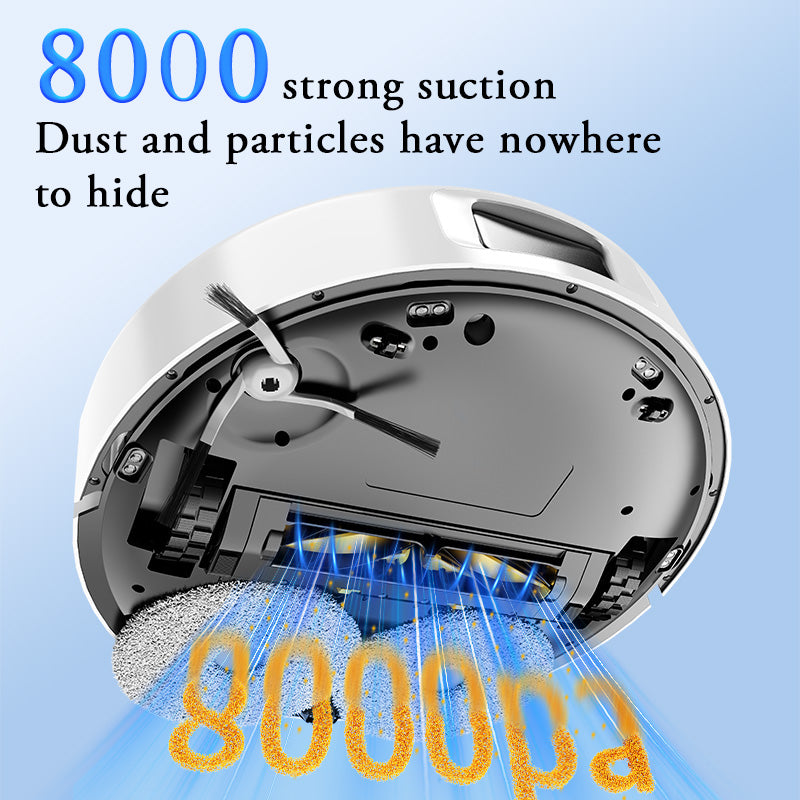 Room Cleaner Robot Auto Cleaning 4000Pa Household Floor Carpet Sweep Cleaningrobot Auto-drying Aspiradora Robot Inteligente