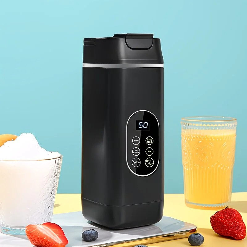Portable Wireless Fresh Juice Maker: Freshness in a Cup, Anywhere, Anytime. white