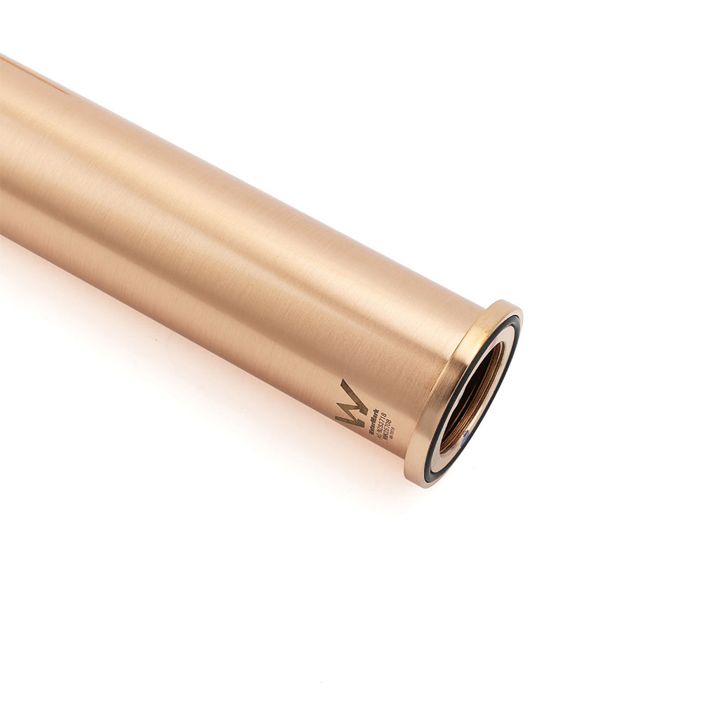 WELS 6L/min Rose Gold Bathroom Basin Mixer Vanity Sink Bubble Faucet Tap Laundry