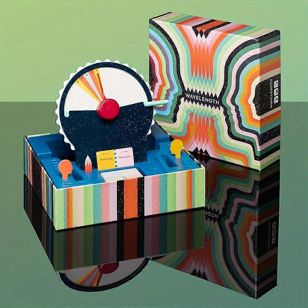 Wavelength Telepathic Party Card Game Read Minds for 2-12 Players Ages 14+ from CMYK Board Games