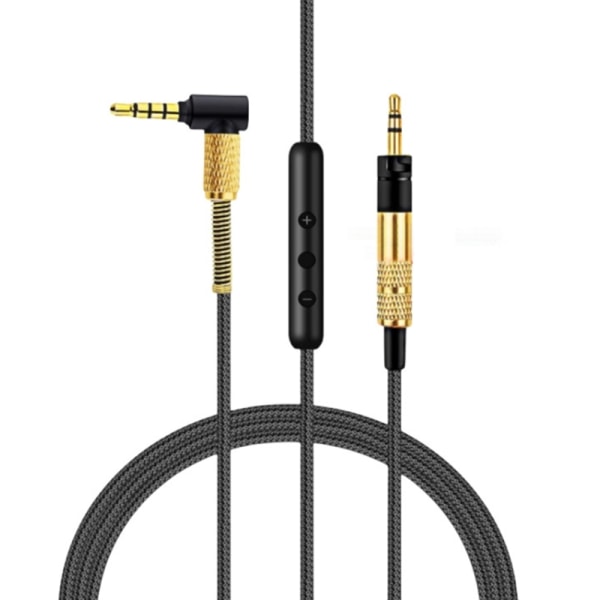 2.5mm to 3.5mm Headphone Cable for Momentum Over Ear 1/2/3 Headphone Cord Durable Wire with Volume Control and Microphone