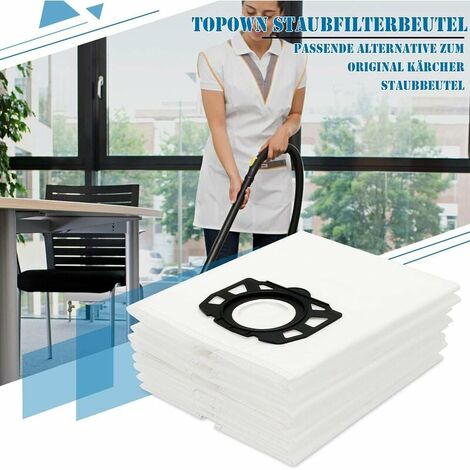 10 pcs vacuum cleaner bags for Karcher WD4 WD5 WD6 Karcher bag MV4, MV5 and MV6 vacuum cleaner bags for Karcher