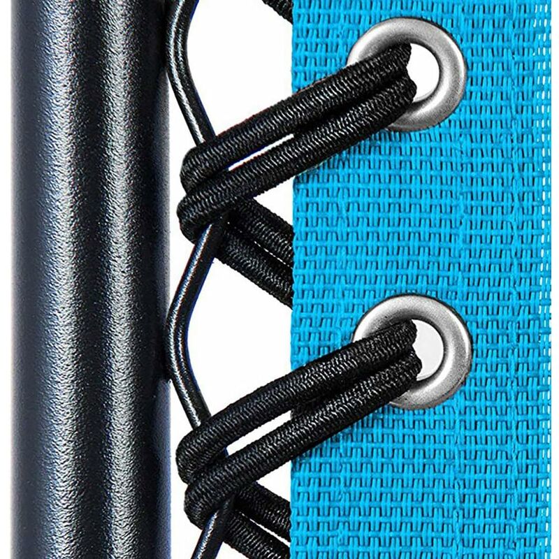 Drawstring, rubber band, folding chair accessories (black export (a set of 2 long and 2 short)),