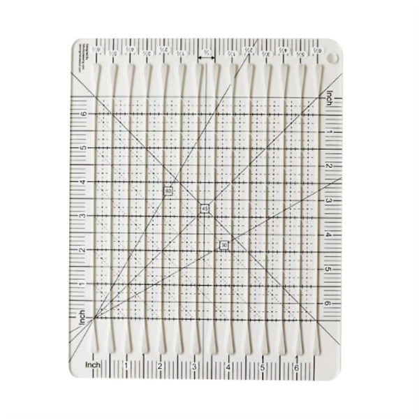 Quilt Cutting Ruler Acrylic Crafts PatSYDSwork Sewing Template