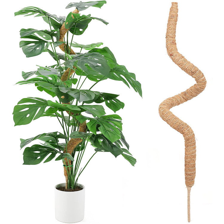 pcs Monstera moss pole for potted plants, bendable plant support