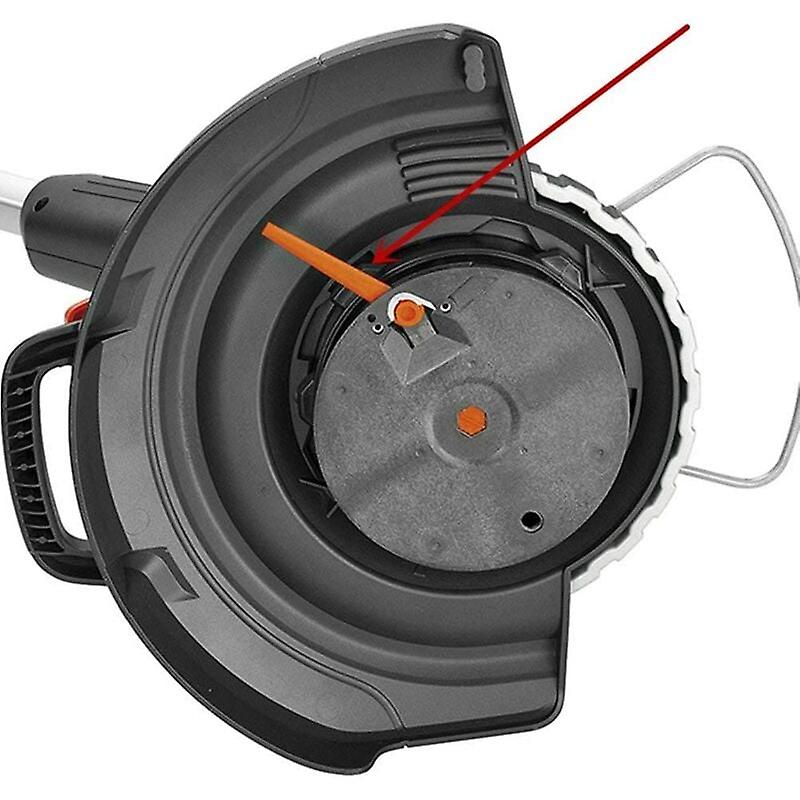 100-pack plastic blades compatible with Gardena edgers, replacement blades for Gardena edgers and cordless lawn mowers. (FMY)