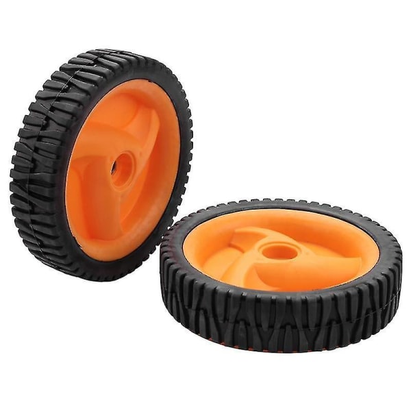 2-pack 196 mm lawn mower wheels compatible with Husqvarnaa Mcculloch 5324025-67, 5324029-36, 53240256
