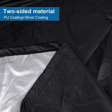Grill cover, round grill cover, grill cover tarpaulin, grill cover tarpaulin waterproof anti-UV protection (70 x 70 cm),