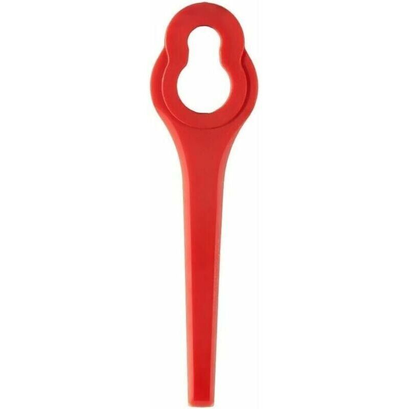 Pack of 50 compatible blades for Ferrex Aldi Far 20-in grass trimmer, replacement blades for Ferrex cordless grass trimmer..DEBUNS