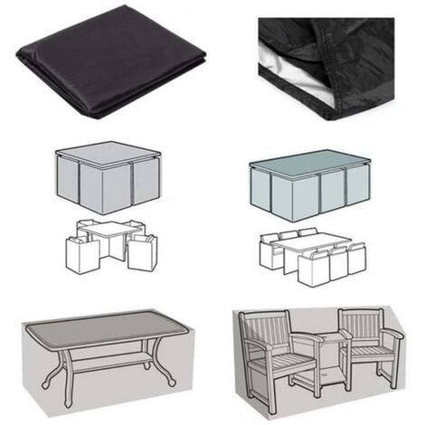 Rectangular Cover Waterproof Cover Outdoor Furniture Cover Waterproof Tarpaulin Oxford Clo