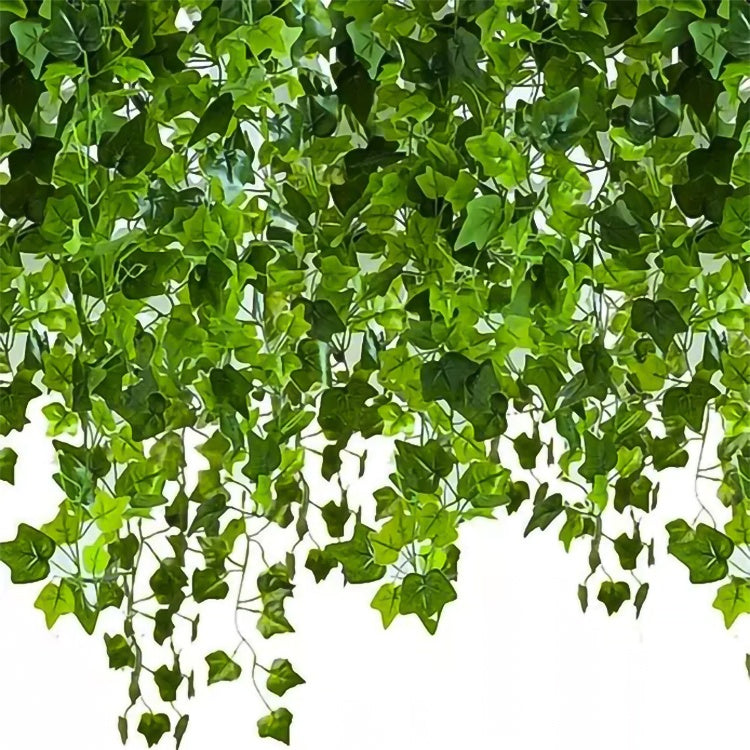 25 meters Ivy garland / Leaf garland - 2 m long Green