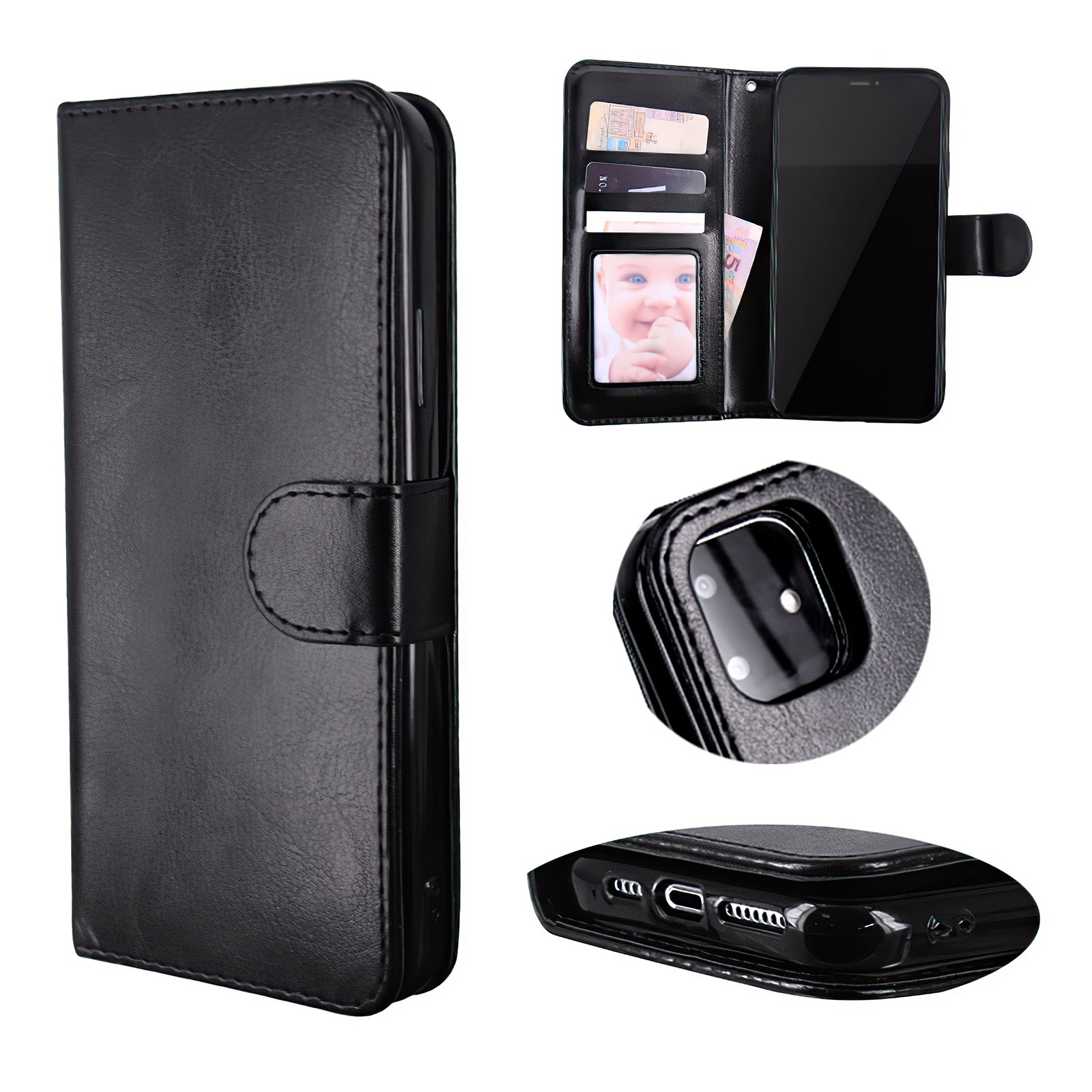 iPhone 12 - Leather Case / Protection Pink