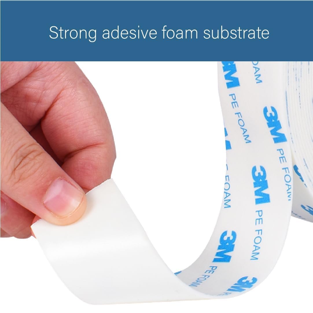 (20mm x 3m) 3M double-sided adhesive tape for indoor and outdoor use, waterproof, mounting tape for the home
